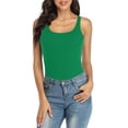 thumbnail image 3 of Débardeur pour Femme avec Soutien-Gorge Intégré, Camisole à Larges Bretelles Ajustables, Tricot de Coton, 3 of 6