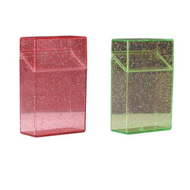 Conjunto de 2 Recipientes Organizadores para Guardar Ropa rosa verde