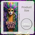 thumbnail image 2 of Colorful Beads Mardi Gras Banner Ornate Mask Carnival Display Red Lobster Purple Background Lobster Backdrop for Mardi Gras Party Carnival Celebration Festival Decoration, 2 of 9