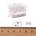 thumbnail image 4 of 13/0 Glass Seed Beads Ceylon Round Hole Round Mixed Color 2~2.3x1.5mm Hole: 0.8mm 1714pc 40~48g/box diy, 4 of 6