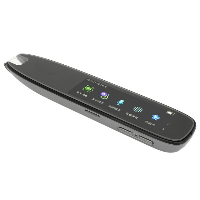 Scanning Dictionary Pen, Off Line Smart Recording Quick Response Pen Scanner HD Eye Friendly Touchscreen For Newspaper