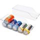 thumbnail image 1 of Organizador de refrigerador, dispensador de latas de bebidas, soporte para bebidas para refrigerador, congelador, cocina, encimeras, gabinetes, estante de almacenamiento de alimentos, 1 of 8
