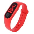 thumbnail image 3 of Reloj Digital Reloj De Pulsera Electrónico Reloj Digital Luminoso Reloj Digital Inteligente Pulsera Reloj Electrónico Luminoso Reloj De Pulsera Elegante De Moda Rojo ANGGREK Otros, 3 of 8