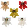 thumbnail image 1 of Jinsinto Christmas Accessories Bowknot Pine Cone Pendant Christmas Tree Decoration, 1 of 5