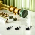 thumbnail image 4 of FENGGUIQU 50Ud Clips Para Colgar De Metal Negro A De Humedad Ideal Para, 4 of 6