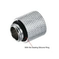 thumbnail image 4 of Male to Female Extender Fitting G1/4 x 15mm for Computer Water Cooling System Silver 4pcs, 4 of 6