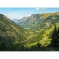 thumbnail image 2 of Zwick, Martin 14x12 Gold Ornate Wood Framed with Double Matting Museum Art Print Titled - Valley Stillachtal near Oberstdorf in the Allgau-Germany-Bavaria, 2 of 4