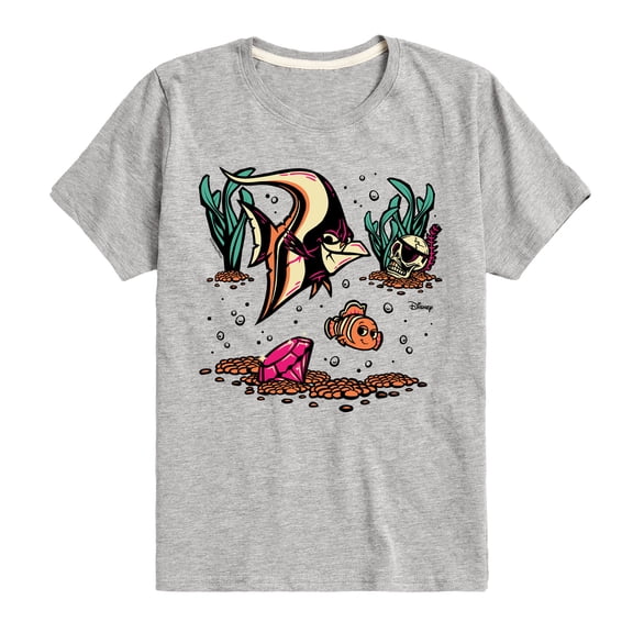 Finding Nemo - Nemo And Gill - Youth Boys Short Sleeve Graphic T-Shirt