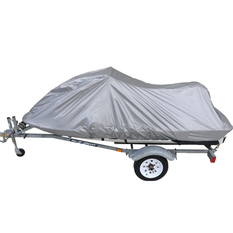 Jet Ski Storage Cover For SeaDoo GTI SE 130 (2007-2010) - Gray Water Resistant Polyester