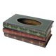 thumbnail image 1 of Toystoory Dispensador de pañuelos de madera para libros Retro, caja dispensadora de pañuelos, caja Rectangular, funda de papel Rectangular, Almacenamiento y organización del hogar, 1 of 5
