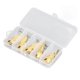 thumbnail image 1 of 5pcs Hard Fishing Lures with Treble Hooks and 3D Eyes, Vibrating Fishing Lures for Saltwater and Freshwater, Gold, 3.5g, 1 of 4