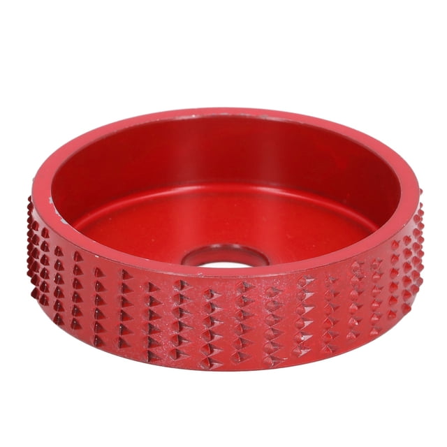 Disco para tallar madera, amoladora de acero de tungsteno, discos de modelado, accesorio para amoladora angular de carpintería, 75 mm, rojo