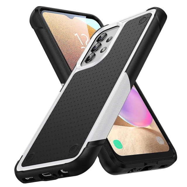 Funda para Samsung A73 5g, doble capa de protección, a prueba de golpes, protección para pantalla y cámara.