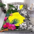 thumbnail image 1 of Juego de cama personalizado Palau Blanco - Turle Plumeria Banana Leaf, 1 of 6