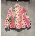 thumbnail image 2 of Patchwork Floral Print Cotton Handmade Kantha Jacket, Womens Clothing Quilted Reversible Coat Kimono Indian Hand Printed Vintage Boho Vest Christmas Gift CQJ-03_XXL, 2 of 2