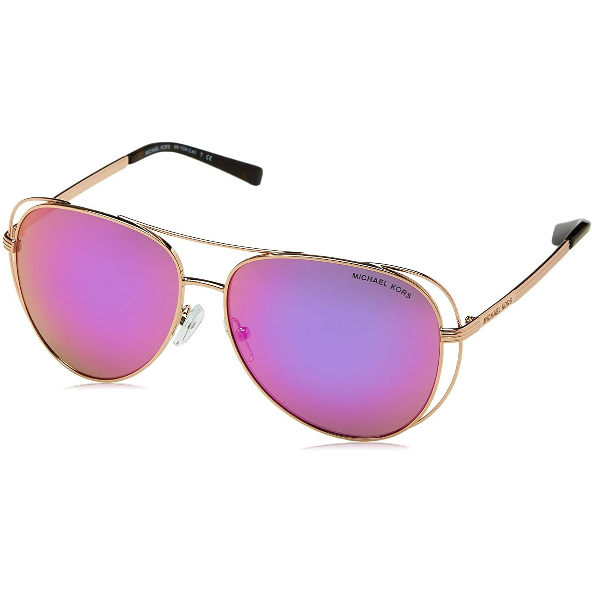 Michael Kors MK1024 11944X Rose Gold Lai Pilot Sunglasses Lens Category 3  Lens | Walmart Canada