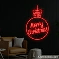 thumbnail image 3 of Glowneon Merry Christmas Neon Sign, Merry Christmas Led Sign, Custom Christmas Bubbles Neon Light, 3 of 5