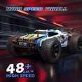 thumbnail image 2 of Coche de control remoto Holyton 1:10 de alta velocidad 48 KM/H 4WD, 2 of 9