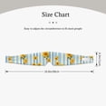 thumbnail image 3 of Kdxio Scarfs for Women Lightweight Print Blue White Striped Sunflower Pattern Scarf Shawl Fashion Scarves Sunscreen Shawls, 3 of 7