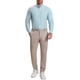thumbnail image 2 of Camisas de vestir de negocios de manga larga con botones para hombres Inspire Chic, rayas, L, verde claro, 2 of 6