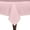Light Pink, variant on Ultimate Textile Rectangle 60 x 84-Inch Tablecloth Light Pink
