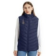 thumbnail image 3 of Hvot&aat Unisex Heated Vest USB Electric Heating Jacket 3 Heating Levels 9 Heating Zones Washable Stand Collar Coat, 3 of 7