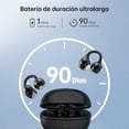 thumbnail image 2 of Audífonos CLIP 1 Cancelación Ruido Audífonos 30mAh / Estuche 300mAh IPX4 G-TIDE Blanco, 2 of 7