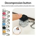 thumbnail image 2 of BallsFHK Keyboard Toy, Stress Relief Keyboard Keychain, Finger Press Keyboard Clicker , Keyboard Keychain, Executive Desk Toy For Adults Kids, 2 of 5