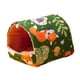 thumbnail image 3 of Refugio para Conejillo de Indias Cama Nido Casa Pequeño Animal Accesorio Suave y Cómodo Fabricado en Felpa y Esponja Portátil Adecuado para Cobaya Erizo Chinchilla Ardilla Hámster Conejo S, 3 of 9