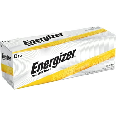 Energizer, EVEEN95CT, Industrial Alkaline D Batteries, 72 / Carton