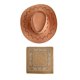 thumbnail image 3 of Sombrero de vaquero con bandana, accesorios de cosplay, sombrero de ala grande, sombreros para el sol, Halloween Naranja, 3 of 9