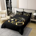 thumbnail image 2 of Erosebridal Ball Gamer 100% Cotton Comforter Cover King,Sport Theme Bedding Sets King Size,Gaming Room Decor,Reversible,3 Pieces(No Comforter), 2 of 6