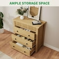 thumbnail image 5 of 3-Drawer Natural Wood Color, 5 of 8