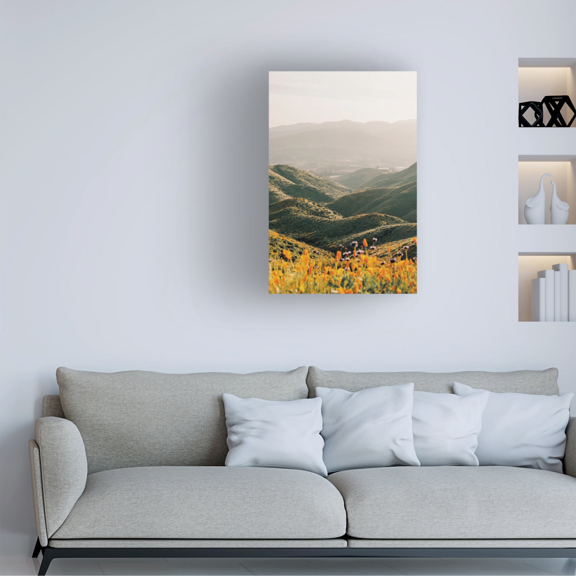 Canvas Wall Art - Krista Broadway 'Palomar' Wall Art for Living Room, Bedroom, or Office Décor by Trademark Fine Art - 22 x 32 Inches