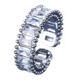 thumbnail image 1 of Guardurnaity Anillo de bodas de moda Anillos ajustables de cobre Regalos Anillo llamativo para niñas Anillo de apertura de moda Ropa, zapatos y accesorios Miscelánea, 1 of 6