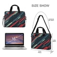 thumbnail image 3 of FORMRS 16" Laptop Bag Carrying Sleeve Case with Handle Travel Shoulder Briefcase, Stars Abstract Lines, 3 of 8