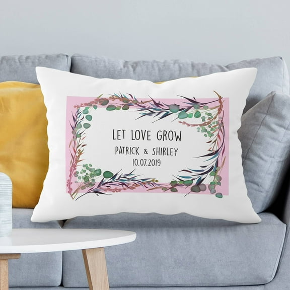 Personalized Wedding Pillow Case