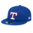 thumbnail image 3 of Men's New Era Royal Texas Rangers Baseball Hall of Fame Retro Crown 9FIFTY Adjustable Hat, 3 of 5