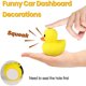 thumbnail image 4 of Juguete De Pato Amarillo Navideño Con Casco De Hélice, Bufanda, Adornos Para Bicicleta De Coche, Decoraciones Para Salpicadero De Coche Kearding OD014045-00, 4 of 6