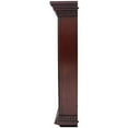 thumbnail image 3 of Seiko Hourly Dual Chime 12 in. Pendulum Wall Clock Quartz Analog Traditional Wooden QXH008BLH, 3 of 4