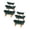 A320 Green 13.8" 2Pack, variant on 2Pcs 3 Tier Oval Fruit With Stand 3Tier Fruit Bowl For Kitchen Counter Tiered Serving Bowls Countertop Fruit And Vegetable Storage For Cake Dessert Snack Rack