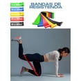 thumbnail image 3 of Kit de Tapete de Yoga SEGOS con Cuerda Ligas Pelota y 5 Bandas de resistencia, 3 of 5