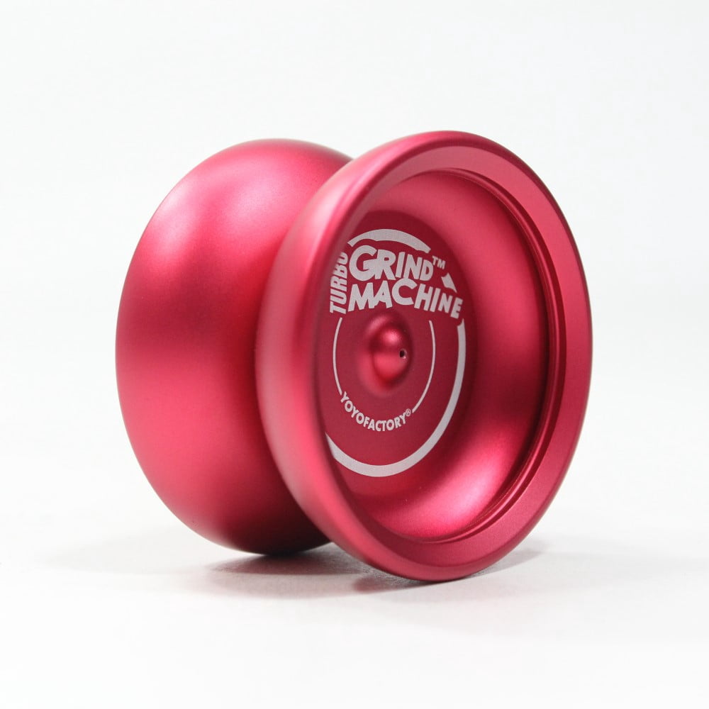 YoYoFactory Turbo Grind Machine Yo-Yo - Responsive YoYo (Red)