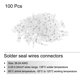 thumbnail image 3 of Soldadura Sello Cables Conectores 100uds 26-24 AWG Impermeable Calor Retráctil Conector para Electrónica Exterior Bricolaje, 3 of 5