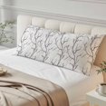 thumbnail image 4 of Black White Branches Body Pillow Covers 20"x60", Vintage Art Farmhouse Soft Brushed Microfiber Breathable Throw Pillow Covers, Pillowcase with Zipper for Couch Sofa Bedroom Living Room, 4 of 9
