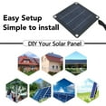 thumbnail image 3 of 20W Solar Panel Kit, Efficient Energy Saving Solar Water Fountain Pump  for Garden, 3 of 8