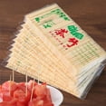 thumbnail image 3 of Flmtop 1000Pcs/Set Practical Dual-side Use Toothpick Eco-friendly Labor-saving Bamboo Dinner Toothpick for Home, 3 of 11