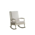 thumbnail image 1 of ACME Tristin Rocking Chair in Cream Fabric & White, 1 of 2