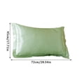 thumbnail image 3 of WRXMIJNHGSA Pillow Case Under $10 Solid Color Faux Silk Pillowcase Silk No Zipper Envelope Pillow Pillow Cover, 3 of 7