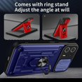 thumbnail image 3 of For Motorola Edge 20 Lite Lijia-Multifunctional Phone Case (Yongyi) Dark Green, 3 of 5